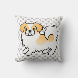 Reekalf Kleur Tibetaanse Spaniel Cute Hond & Poota Kussen
