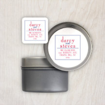 Reeks 100 Gespleten Vierkante Etiketten van het Ad