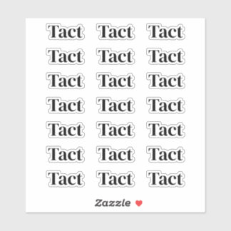 Reeks 21 Tact Labels | Autisme Therapist