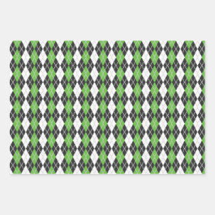 Reeks Argyle Wrapping Paper