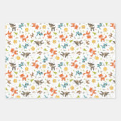 Reeks baby ompakken inpakpapier vel (Voorkant 3)