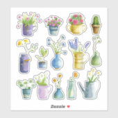 Reeks bouquetsticker sticker (Vel)