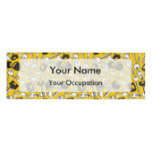 Reeks de Achtergrond van Sleutels Naambadge (Voorkant)