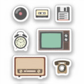 Reeks de Stickers van de  Apparaten van de terugke (Voorkant)