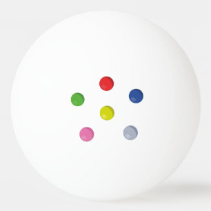 Reeks gekleurde ballen