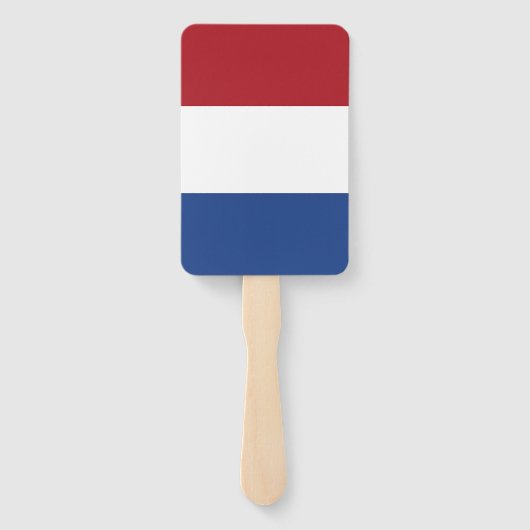Reeks handventilatoren met vlag van Nederland Handwaaier (Achterkant)