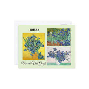 Reeks Iris van Vincent Van Gogh Briefkaart