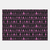 Reeks kerstpapier van 3 inpakpapier vel (Voorkant)