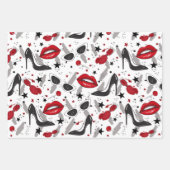 Reeks mode Beauty Wrapping Paper (Voorkant)