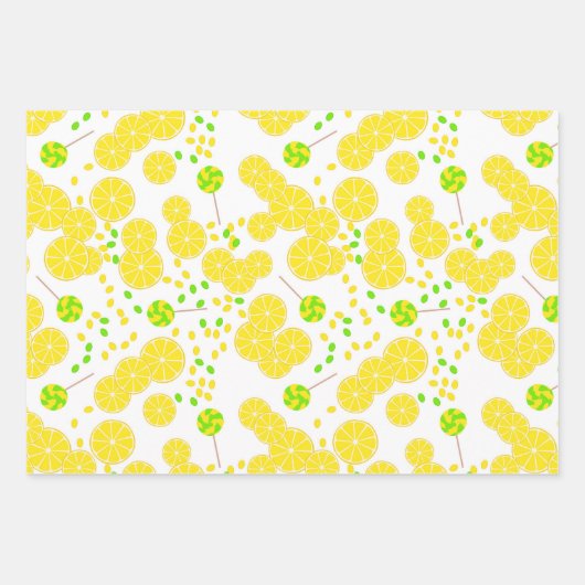 Reeks, papiervruchten, fruitpapier inpakpapier vel (Voorkant 2)