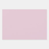 Reeks roze en bruin omlooppapier van 3 inpakpapier vel (Voorkant 2)