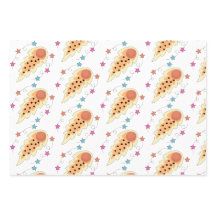 Reeks ruimteverrekend papier