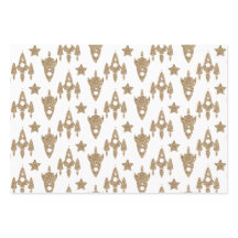 Reeks ruimteverrekend papier