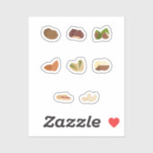 Reeks Stickers Noten (Vel)