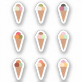 Reeks Stickers van de Steekproef van de Steekproef (Voorkant)