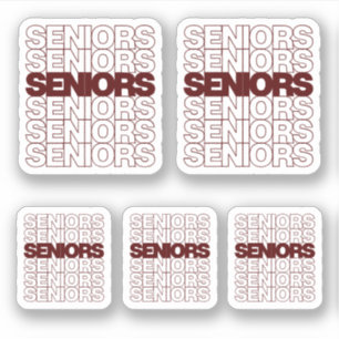 Reeks van 5 Hoogste Tijgers van de Maron Seniors D Sticker