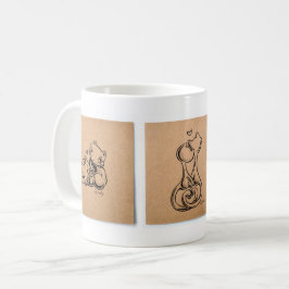 Reeks van drie: In Love Koffiemok