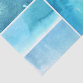 Reeks waterverf abstracte hand geschilderd 2 tissuepapier (Detail)