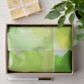 Reeks waterverf abstracte handbeschilderd tissuepapier (Geschenk)