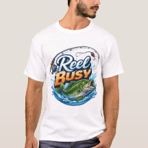 REEL BUSY- Fishing Shirt