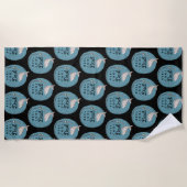 Reel Cool Dad Beach Towel Strandlaken (Voorkant)