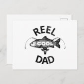 Reel Cool Dad Briefkaart (Voorkant / Achterkant)