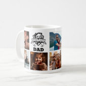 Reel Cool Dad Custom Foto Gevist Mok (Voorkant links)