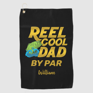 Reel Cool Dad Fathers Day Personeelszaken Golfhanddoek