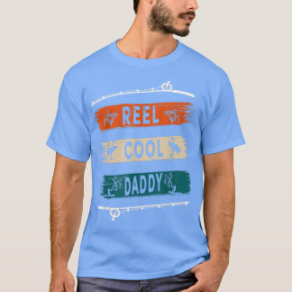 Reel Cool Dad Fisherman Funny Vist T-shirt
