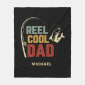 Reel Cool Dad Fleece Deken (Voorkant)