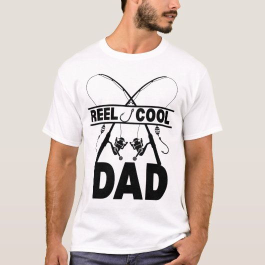 Reel Cool Dad Gevist T-shirt (Voorkant)