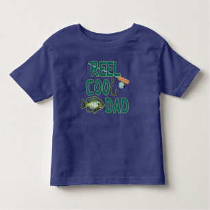 Reel Cool Dad   Geviste hengel Kinder Shirts