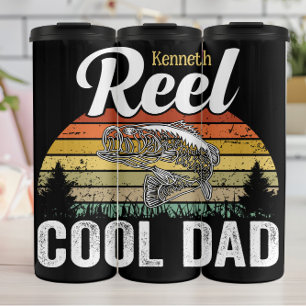 Reel Cool Dad" - Grappig Gevist Thermosbeker