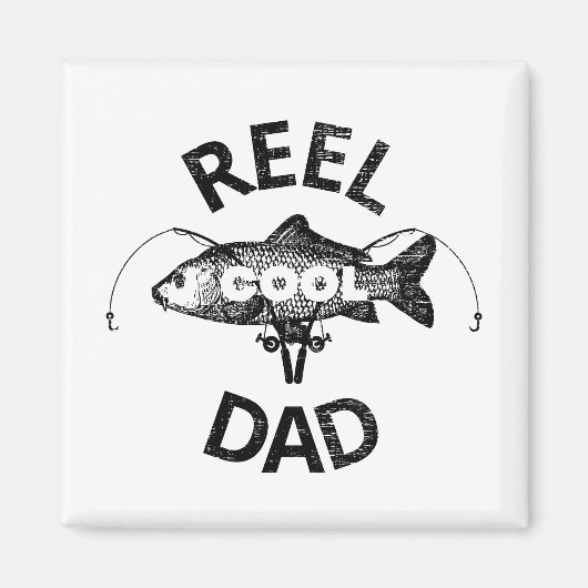 Reel Cool Dad Magneet (Voorkant)