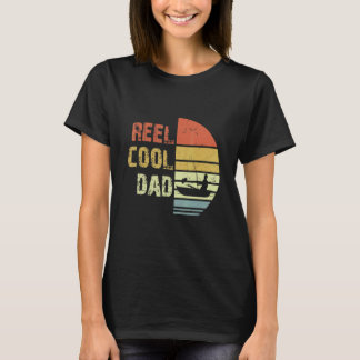 Reel Cool Dad Vaderdag Fathers Day for T-shirt