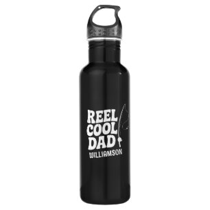 Reel Cool Dad Vist Grappig Vaders dag cadeau Waterfles