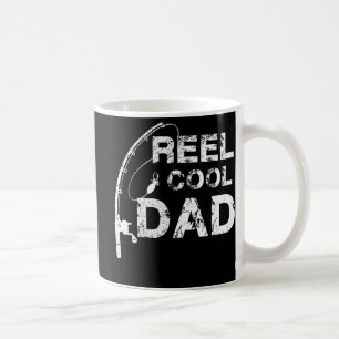 Reel Cool Dad Vist Vaderdag Gift Koffiemok