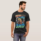 Reel Cool Dad Vist Vaderdag papa T-shirt (Voorkant volledig)