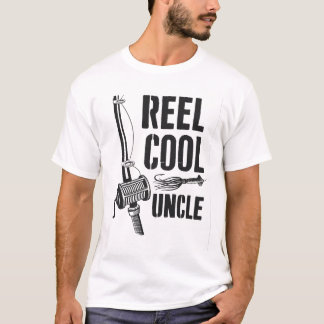 Reel Cool Fishing Uncle T-Shirt – Funny Fisherman 