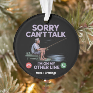 Reel Cool Funny Dad Gevist Perfect Gift Ornament
