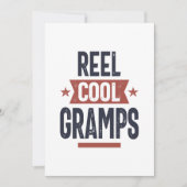 Reel Cool Gramps | vader opa Gift Bedankkaart (Voorkant)