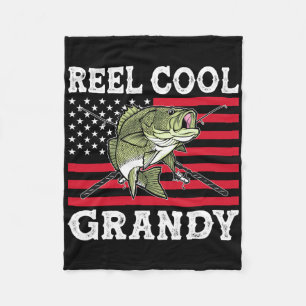 Reel Cool Grandy 4 juli Amerikaanse vlag Patriot Fleece Deken
