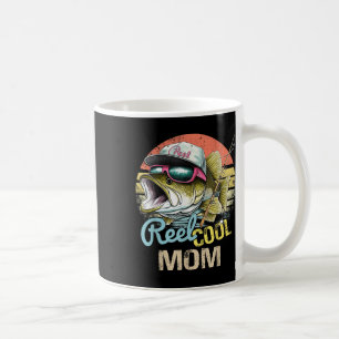 Reel Cool Mom Funny Vist quotes voor Oom Vrouwen Koffiemok