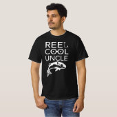 Reel Cool oom - Vist oom Step Pap Vader T-shirt (Voorkant volledig)