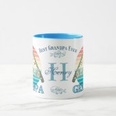 Reel Cool Opa Beste Opa Ooit Gepersonaliseerd Mok (Midden)