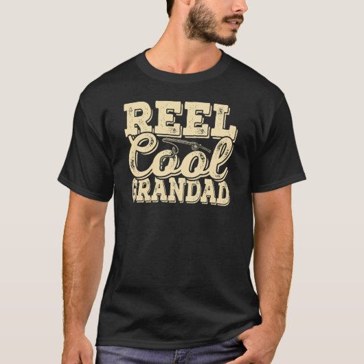 Reel cool opa grappig t-shirt (Voorkant)