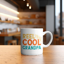Reel Cool Opa T-shirt - Koffiemok