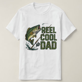 Reel Cool Papa | T-shirt Fête des pères de pêche a