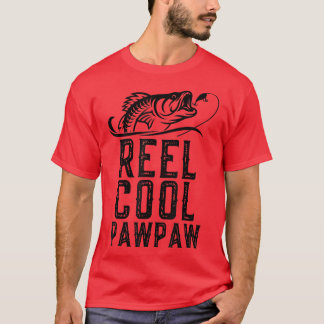 Reel Cool Paw Vist Gifts Grandpa Funny T-shirt