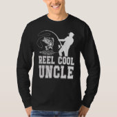Reel Cool Uncle Fish Vist Vaderdag Papa T-shirt (Voorkant)